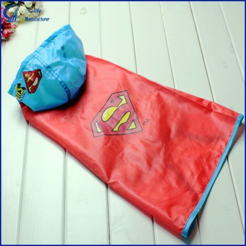 Pets New Pet Dog Superman Waterproof Rain Coat Poncho Clothes