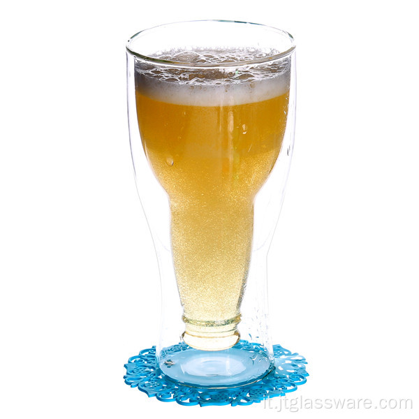 Bicchiere da birra in vetro da 250 ml