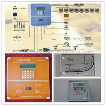 environment control system for poultry equipment & chicken house