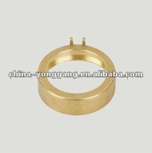 Water meter brass head ring