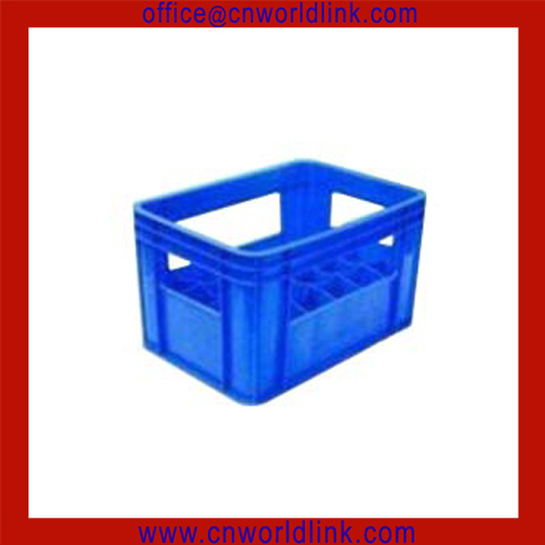 Wholesale 24 Bottle Stackable Plastic Wine Crate