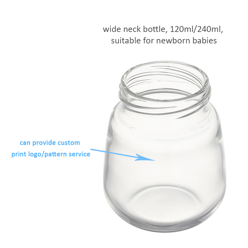 Glass baby bottles Feeding Supplies Baby Feeding Bottles