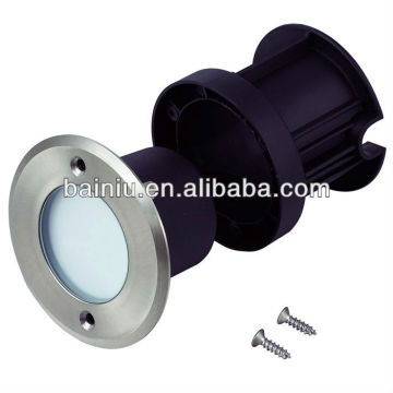 Stainless steel outdoor undergroud light