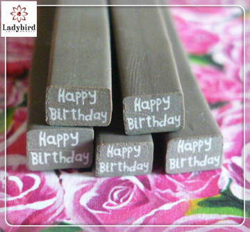 2014 ladybird DIY letters polymer clay 3D fimo polymer clay nail art decoration nail fimo art