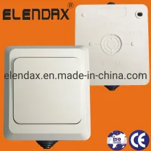 IP44 European Style Surface Mounting Wall Button Switch