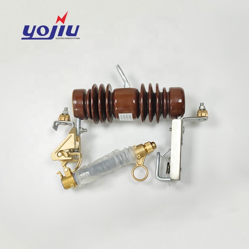 11-33KV Distribution Line Protection Ceramic Dropout Electrical thermal Fuse Cutout Holder Link