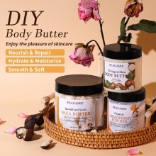 DIY Vegan Body Butter Making Kit with Arrowroot Powder and Shea Butter