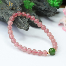 Wholesale Strawberry Quartz Bracelets: Healing Crystal Beads and Precious Gemstone Jewelry