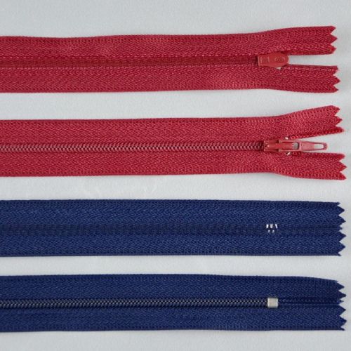 Kledingaccessoires hete verkoop strakke nylon rits