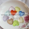 6*36*38MM random Clear mixed color Acrylic Plastic Heart Charm Beads Purchase