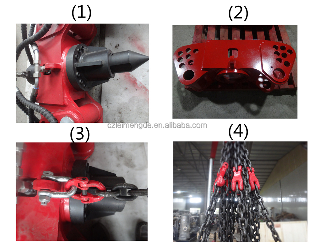 Excavator Cutting Machine Manufacture Hydraulic Round Pile Breaker For Concrete Pile