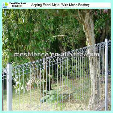 China fence 2.4M X 1200MM ROLL TOP MESH FENCING hot dip galvanised