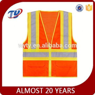 aa216 mens reflective workwear safety vest reflecting vest