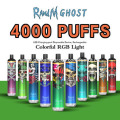 Caneta Vape RandM Ghost descartável