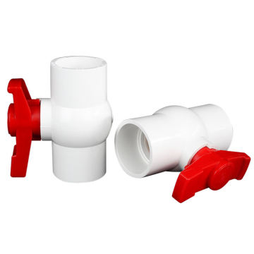 Red Long Handle Ball Valve for Industrial Use