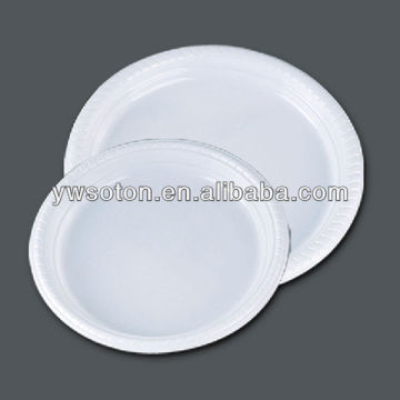 plastic plate disposable plate PS plate