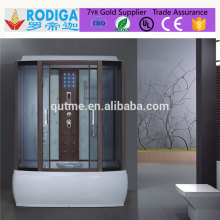 Steam Shower Room with Shower Panel with Shower Tray