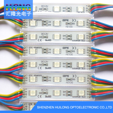 5050 DC12V 0.72W IP65 Seven-Color RGB LED Module