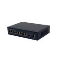 8 portas plug and play poe switch estável