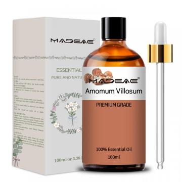 Herbal Fructus Amomi oil Natural massage Diffusers Bulk Amomum villosum Essential oil