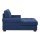 Living Room Chaise Chair Tufted Chaise Lounge Sleeper