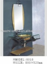 wash cabinet,wash basin,basin,tempered glass basin,bathroom cabinet