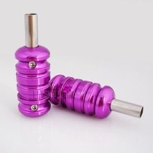 High Quality Colorful Oval Aluminum Tattoo Grips
