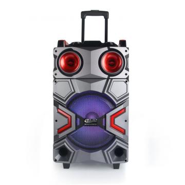 Portable karaoke mobile active speaker system