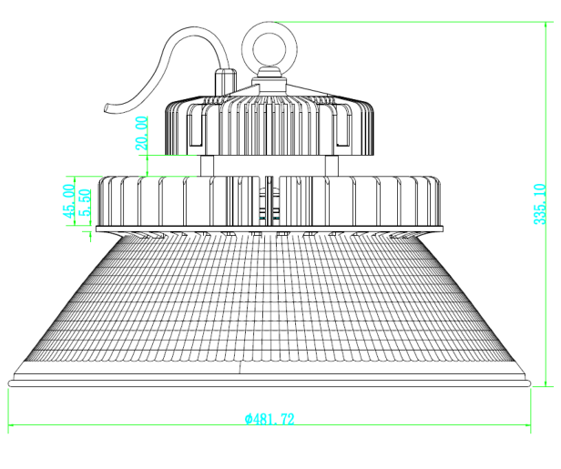 Ufo LED high bay light suppliers 200W