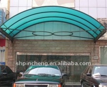 polycarbonate sheet awning