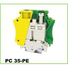 Pemasangan Ground Screw Din rail Konektor Listrik