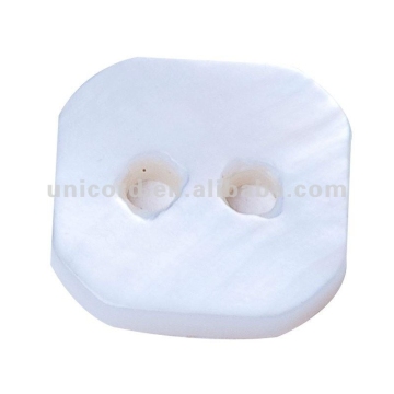 Two Hole Nature Shell Button for Lady Shirt