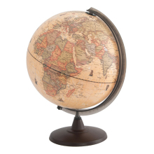 Large Antique Map Globe on Stand