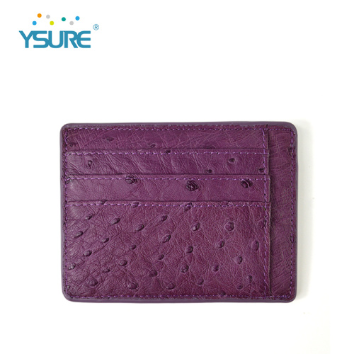 Real Leather Credit Card Holder Custom Color Real Leather Business Card Holder Factory