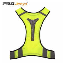 100gsm 100% Polyester Mesh reflective vest for running