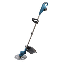 Electric Brush Cutter: A Cordless Grass Weed Eater with Lithium Battery Power for Efficient Lawn Maintenance