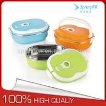 201# rectangle stainless steel bento lunch box covers, food thermos tiffin box