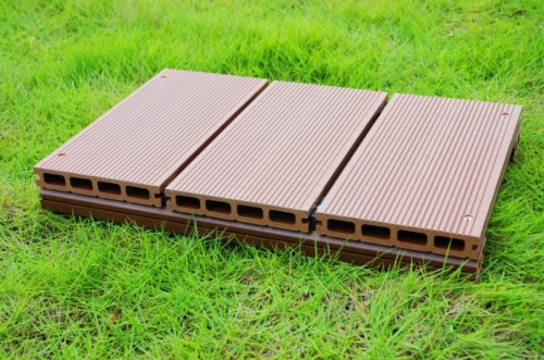 Wood Plastic Composite Deck Board WPC Flooring Board