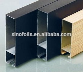 Wood Effect Film for Aluminium Profile Decoration