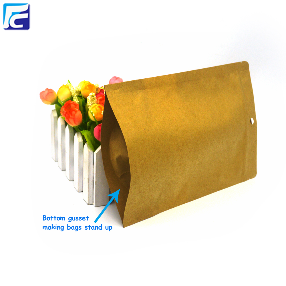 Food Packaging Eco Packaging Kraft Brown Paper Bag