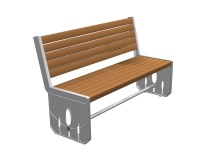 2014 Saller Chair for Park (GYX-Z08)