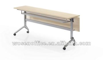 folded training desk