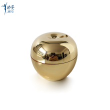 30ml Gold Apple Plastic Fruit Plastic Jar