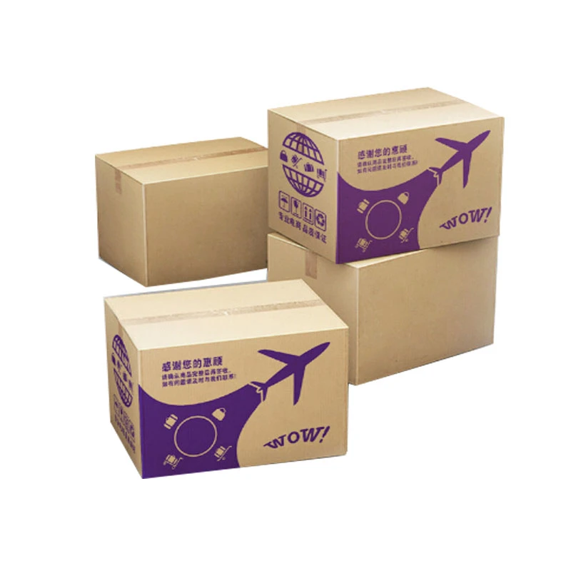 Corrugated Paper Carton Boxes with Custom Logo