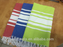 China supplier cheap 100%cotton turkish beach towel