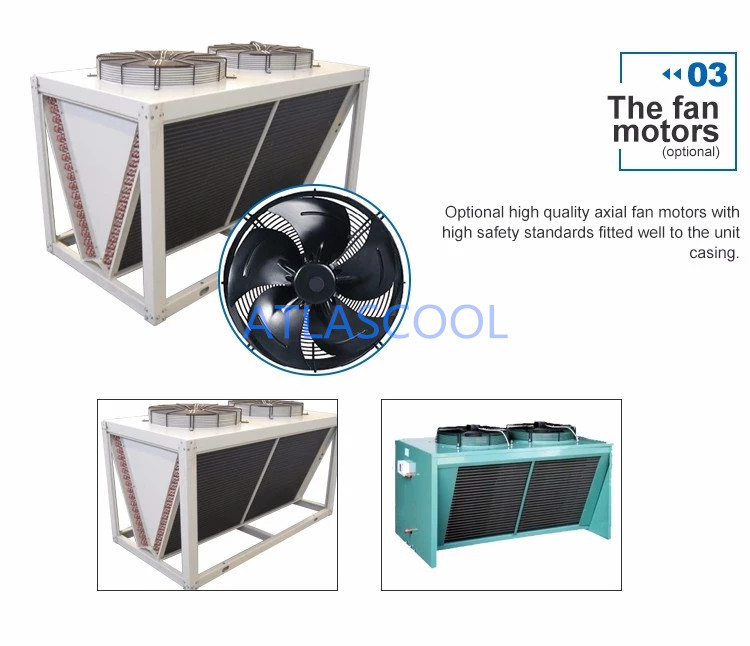 unidad condensadora de aire comprimido air coold condenser unit