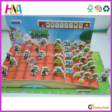 Baby jigsaw toy plants and zombies 3D jigsaw puzzle model