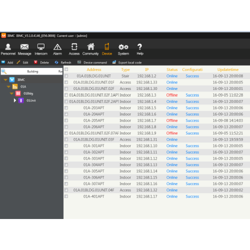 Sistem Interkom Gerbang IP