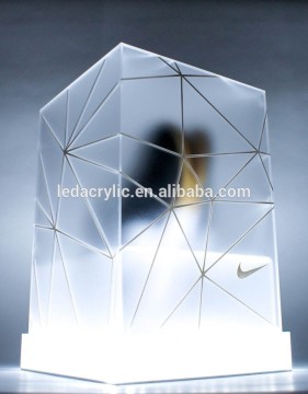 acrylic nike shoe display case