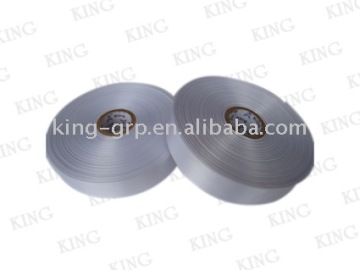 Reverse Coated Polyester Satin Label Fabric